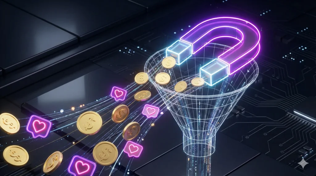 Dijital mıknatıs ile etkileşim ve takipçi kazanımı